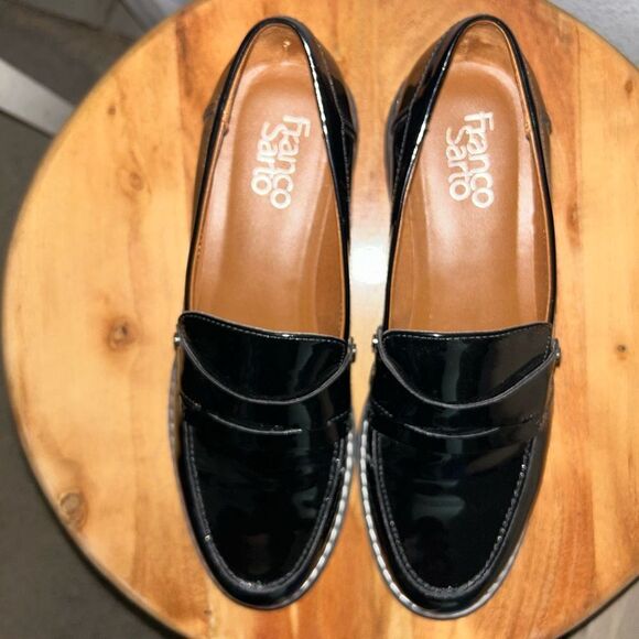 Franco Sarto Black Cassandra Loafer - Picture 4 of 5